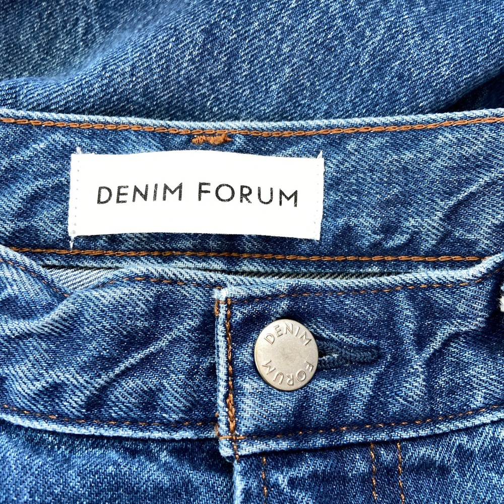 Aritzia Denim Forum The 90s Marlo Hi Rise Baggy Blue Denim Jeans Womens 30 - Picture 8 of 12